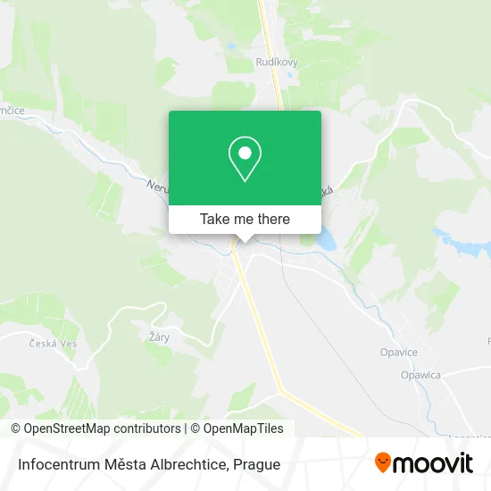 Карта Infocentrum Města Albrechtice