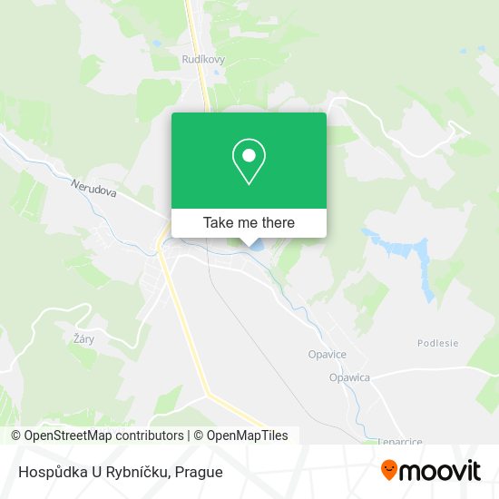 Hospůdka U Rybníčku map