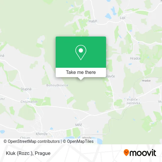 Карта Kluk (Rozc.)