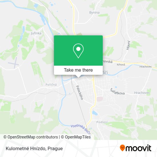 Kulometné Hnízdo map