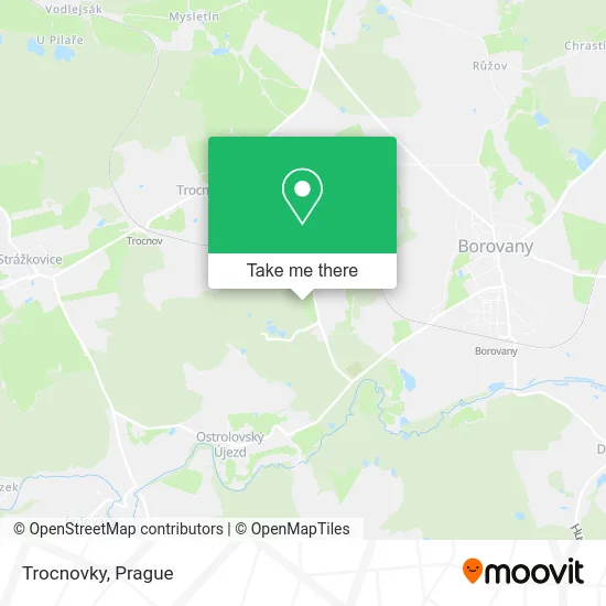 Карта Trocnovky