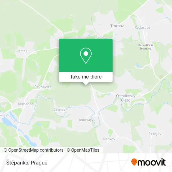 Карта Štěpánka