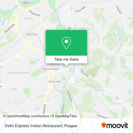 Delhi Express Indian Restaurant map