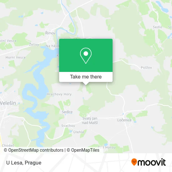 Карта U Lesa