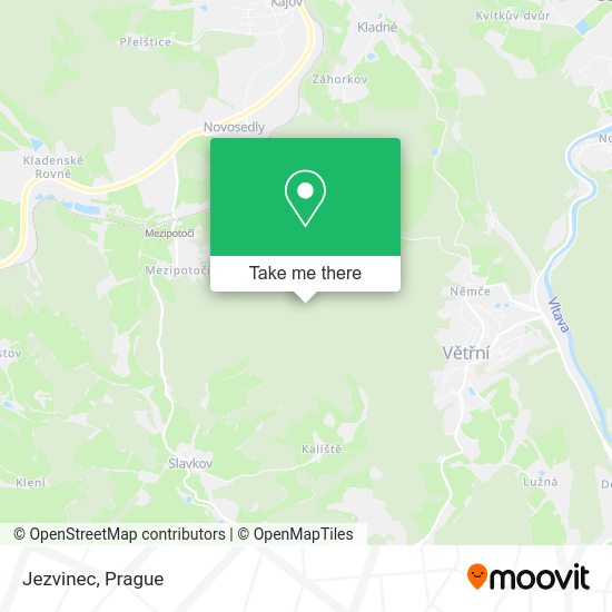 Карта Jezvinec