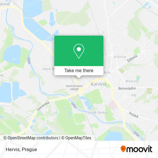 Карта Hervis