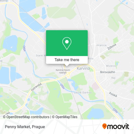 Penny Market map