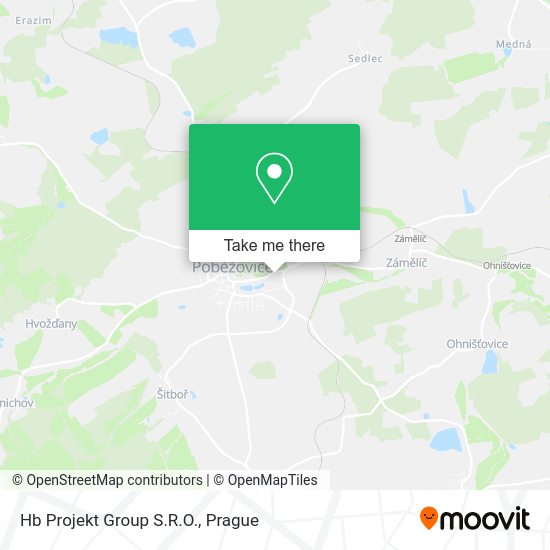 Hb Projekt Group S.R.O. map