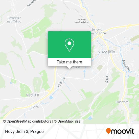 Nový Jičín 3 map