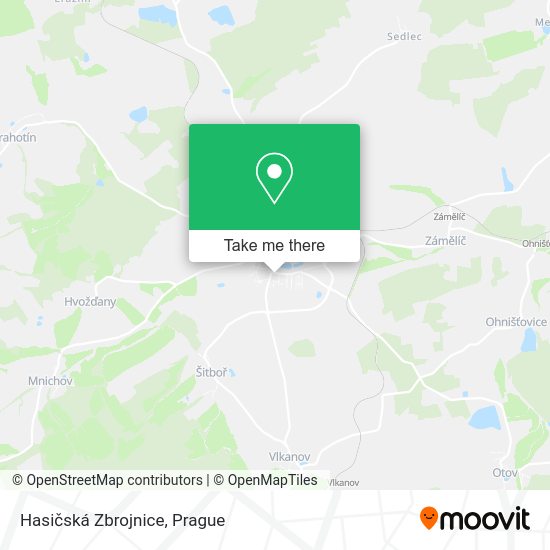 Hasičská Zbrojnice map