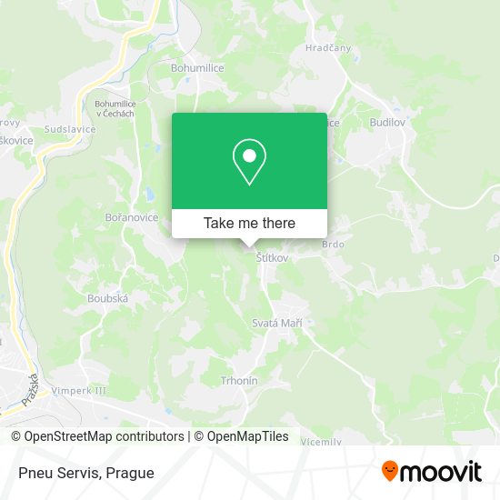 Карта Pneu Servis