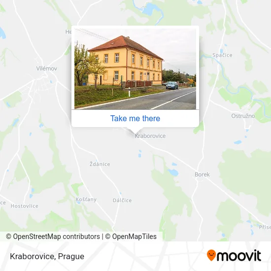 Карта Kraborovice