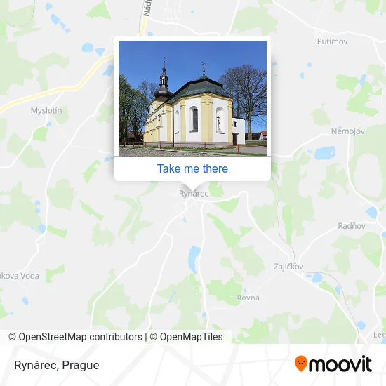 Карта Rynárec