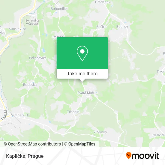 Карта Kaplička