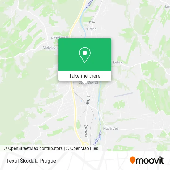 Карта Textil Škodák