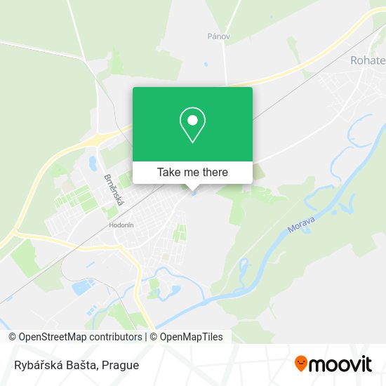 Rybářská Bašta map