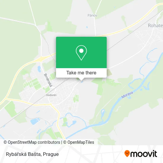 Карта Rybářská Bašta