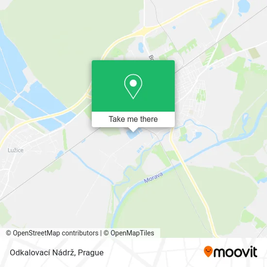 Карта Odkalovací Nádrž