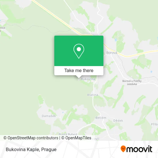 Карта Bukovina Kaple