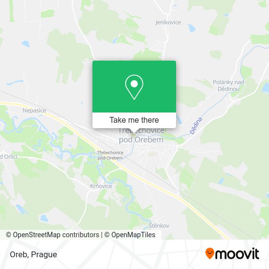 Карта Oreb