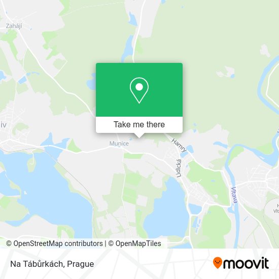 Карта Na Tábůrkách