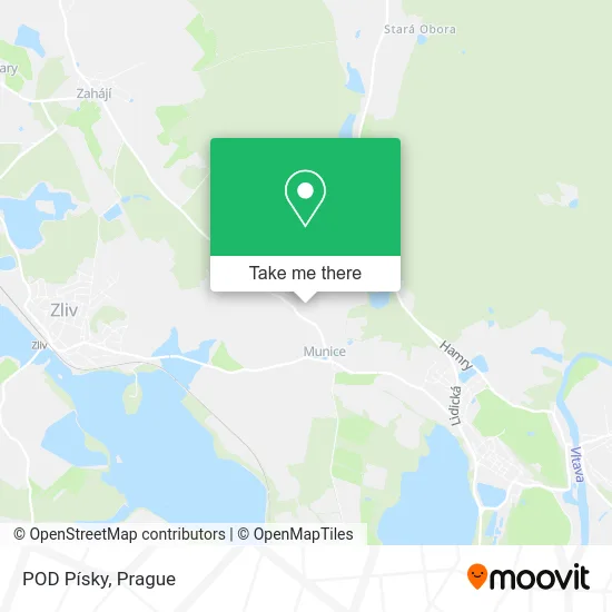 Карта POD Písky