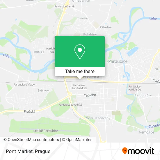 Карта Pont Market