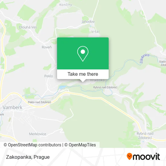 Карта Zakopanka