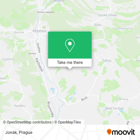 Карта Jonák