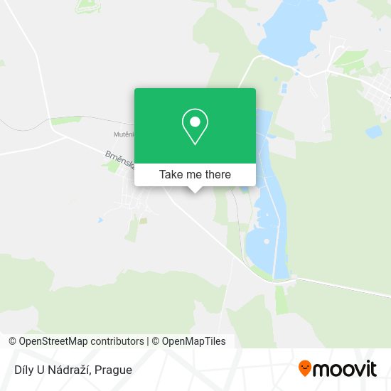 Díly U Nádraží map