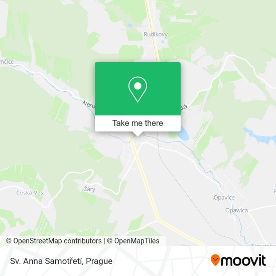 Sv. Anna Samotřetí map