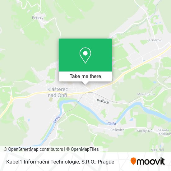Kabel1 Informační Technologie, S.R.O. map
