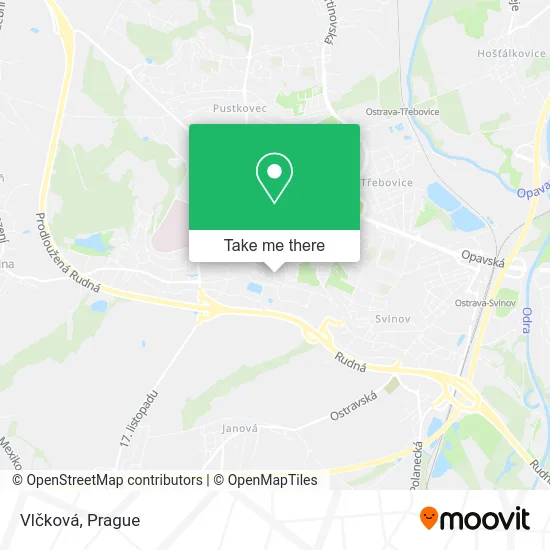 Карта Vlčková