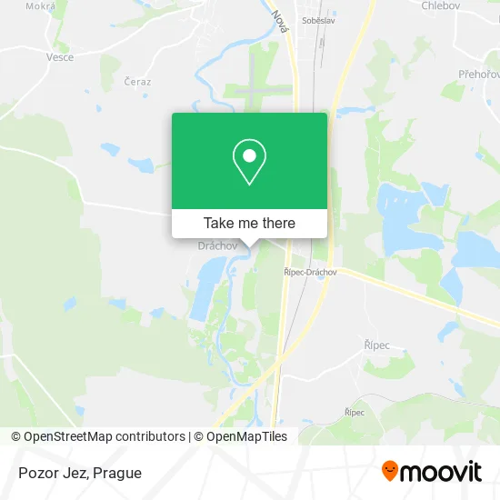 Карта Pozor Jez