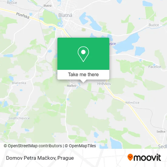 Карта Domov Petra Mačkov
