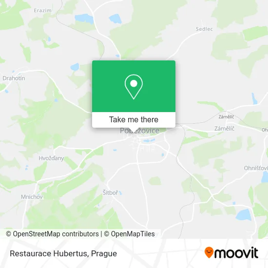 Карта Restaurace Hubertus