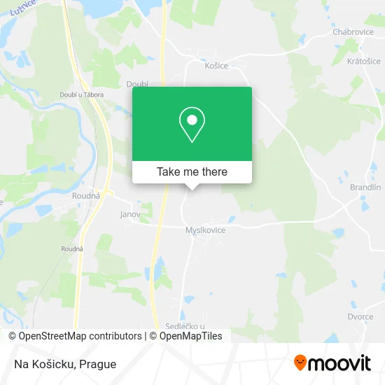 Карта Na Košicku