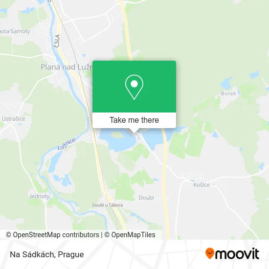 Карта Na Sádkách