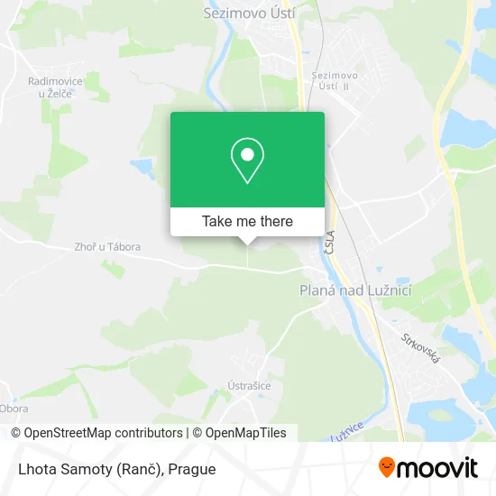Карта Lhota Samoty (Ranč)