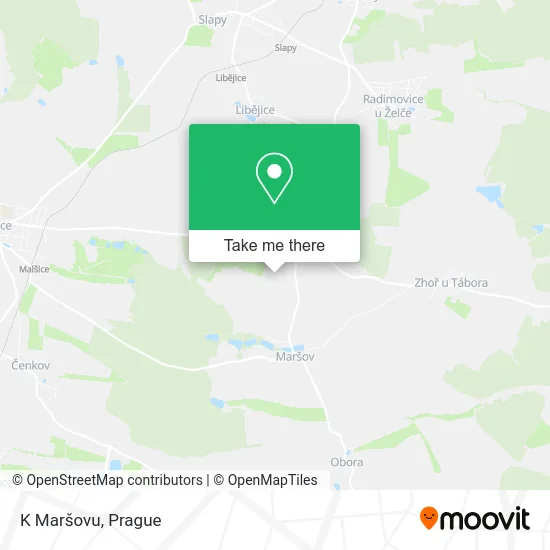 Карта K Maršovu