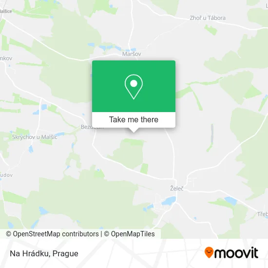 Карта Na Hrádku