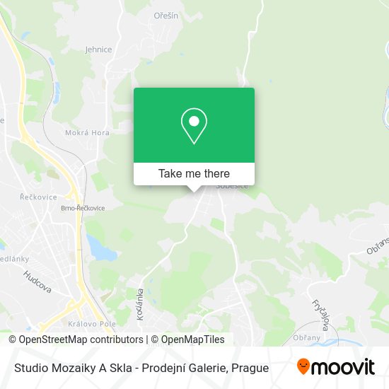 Studio Mozaiky A Skla - Prodejní Galerie map