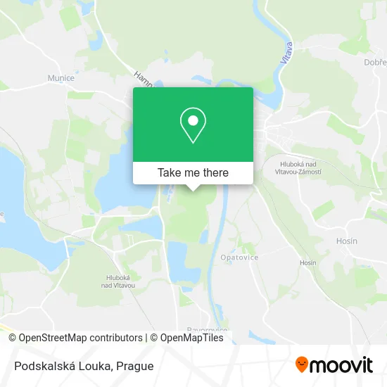 Карта Podskalská Louka