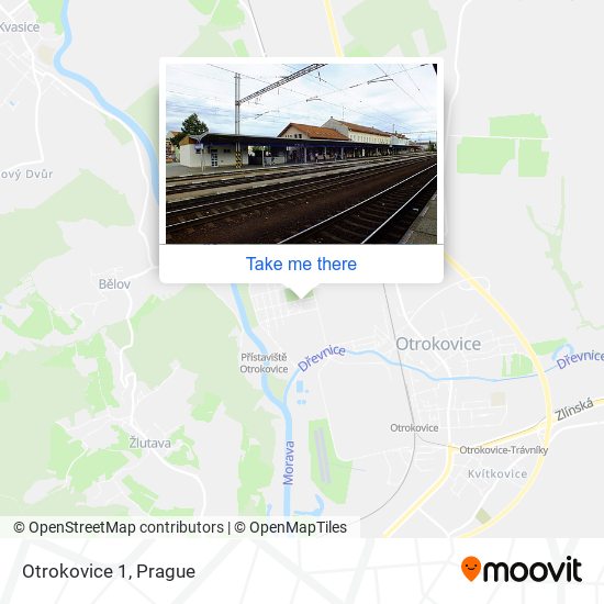 Карта Otrokovice 1