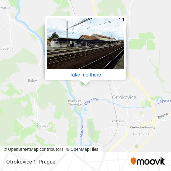Карта Otrokovice 1