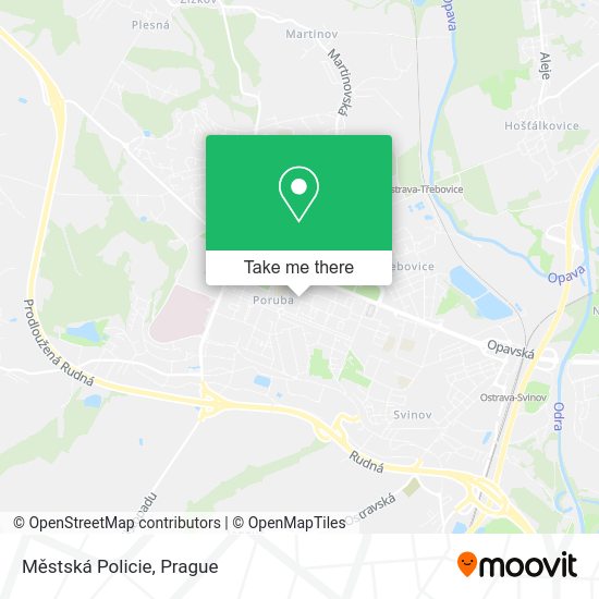 Městská Policie map