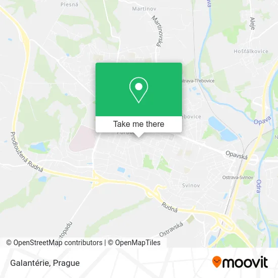 Карта Galantérie