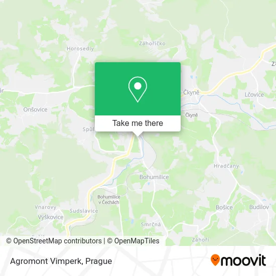 Карта Agromont Vimperk