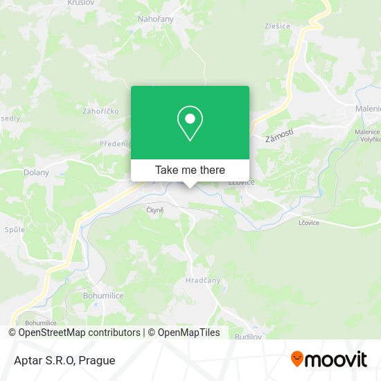 Карта Aptar S.R.O