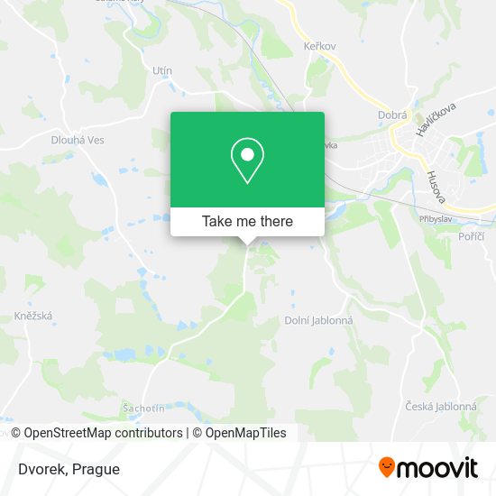 Карта Dvorek